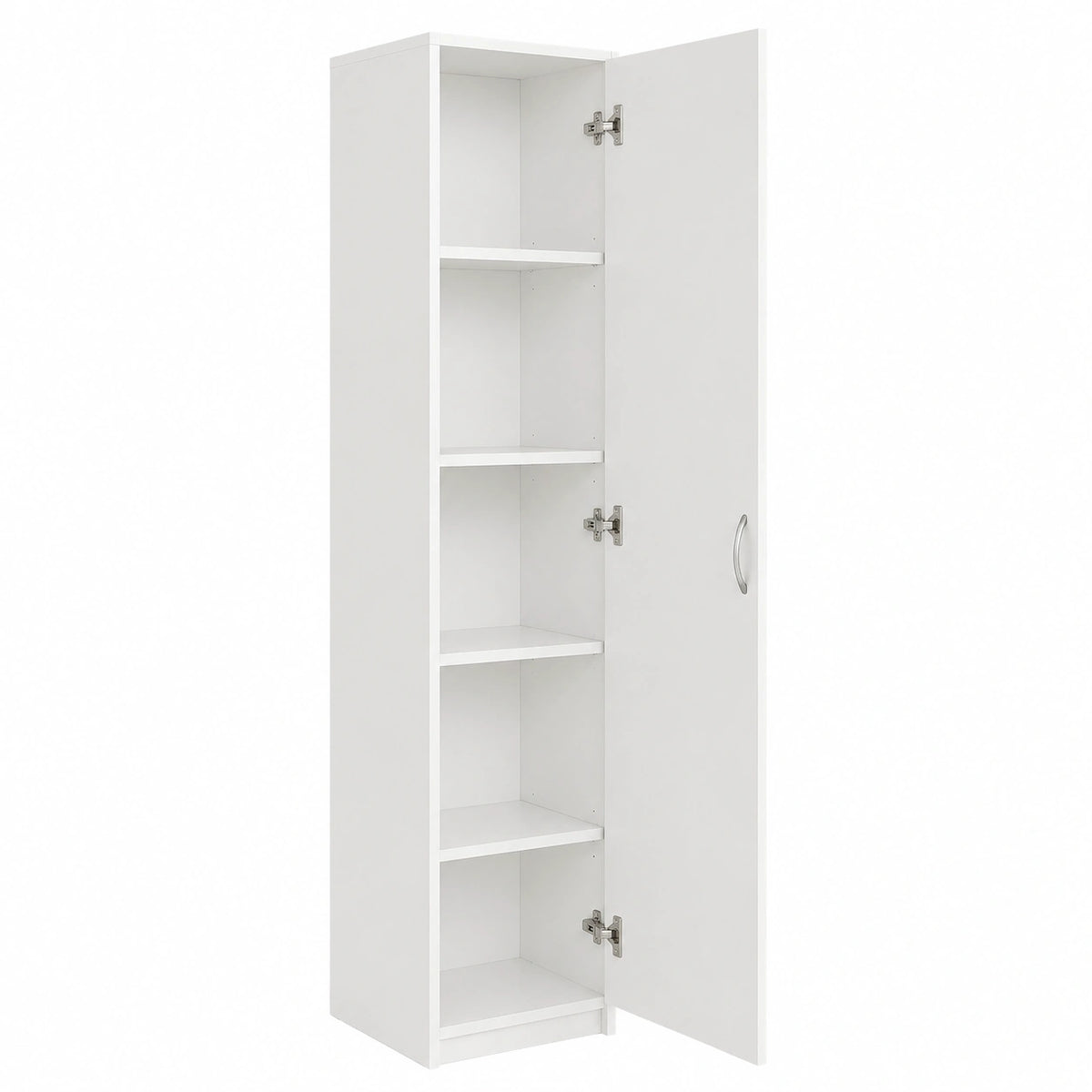 Armadio da ufficio, armadio per documenti, armadio per vestiti, armadio multiuso, scaffale per ufficio con 1 porta e 5 scomparti