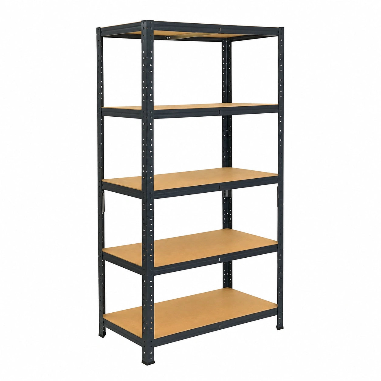 Scaffale pesante antracite: 5 × 175kg, Scaffale in metallo garage · Scaffale garage · Scaffalatura in metallo · Scaffali garage · Scaffale in metallo