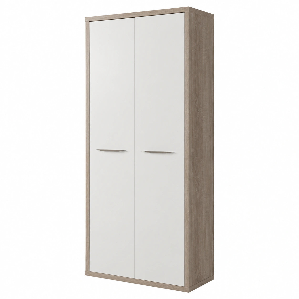 Mobile Contenitore della Linea DISEGNO con 2 Ante, Libreria, Mobile Archivio, Armadio Portadocumenti, (LxAxP) 81,60 × 217,50 × 35,70 cm