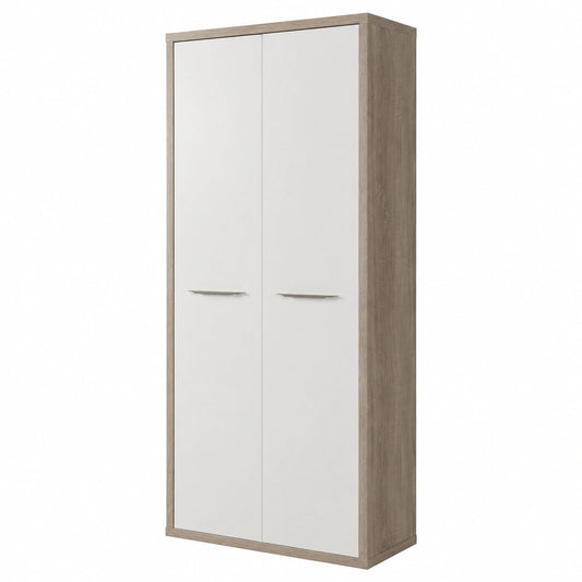 Mobile Contenitore della Linea DISEGNO con 2 Ante, Libreria, Mobile Archivio, Armadio Portadocumenti, (LxAxP) 81,60 × 217,50 × 35,70 cm