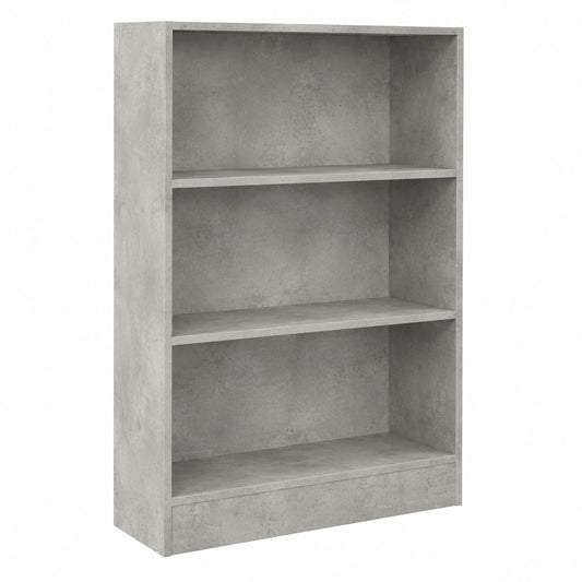 Libreria Grigio Cemento 80 × 24 × 109 cm in Legno Multistrato, Mobiletto, Mobile Porta CD, Libreria, Scaffale Porta CD