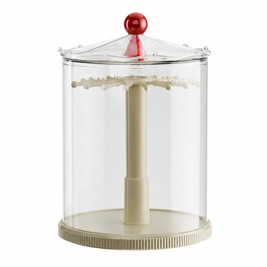 Vetrina per Figure Contenitore Rotante per Statuine, Scatola Di Archiviazione Statuine Adatto a Bambini e Adulti Collezionisti Casa Negozio Scaffale