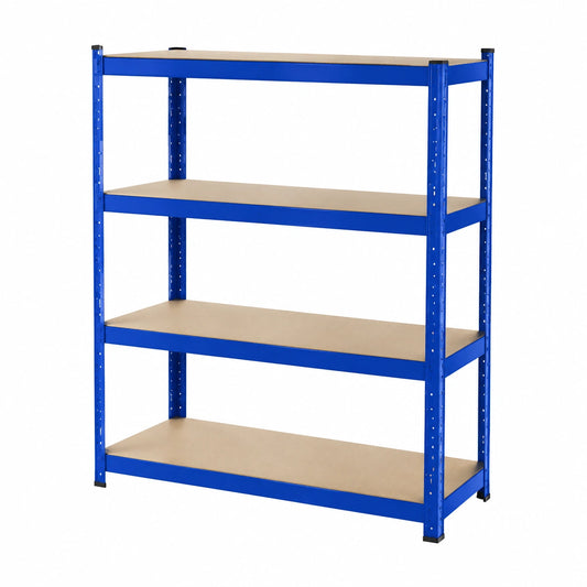 Etm Scaffalatura larga, 200 × 150 × 80 cm, con portata fino a 1500 kg, utilizzabile come scaffale per carichi pesanti, scaffale per magazzini